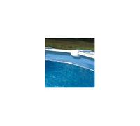 Gre Liner PVC impermeable piscina redonda elevada 450x90 cm Azul Overlap