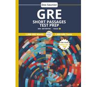 GRE Short Passages Test Prep: High-Frequency Words to Boost Your Score - 1,000 Words, Passages & Quizzes | 2026-2027 Edition, Volume 1 (GRE 2026-2027 Study Workbook)