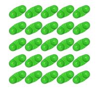 Greabuy 25 señales de pesca nocturna que brillan en la oscuridad, materiales ABS fáciles de instalar, señales impermeables de alta sensibilidad