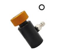 Greabuy Adaptador de recarga de rosca M11 con tanque de 8 mm de enchufe rápido, adaptador de encendido/apagado para transferencia estable, fácil de usar, adaptador de carga de botellas