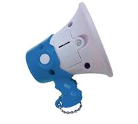 Greabuy Amplificador de voz pequeño multifuncional portátil megáfono con función para juegos de rol, enseñanza, actividades al aire libre, ABS, accesorios de juego de rol, megáfono, talla única, como