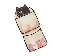 Greabuy Bolsa colgante con múltiples compartimentos para ropa íntima, delicada tela transpirable, organizador de armario, solución de almacenamiento para el hogar, organizador de ropa interior, bolsa