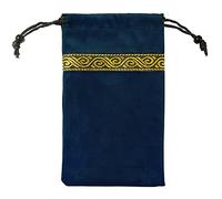 Greabuy Bolsa de tarots de Astrolabes Astrolabios, Tar, Gold, 18*10.5cm