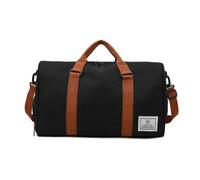 Greabuy Bolsa de viaje de gran capacidad, bolsa de viaje, bolsa de viaje multifuncional, bolsa deportiva para gimnasio para hombres, Black, 13 cm