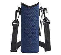 Greabuy Bolsa para botella de agua, neopreno, para botellas de agua, azul marino, 18,5 x 6,6 cm, azul marino, 18,5 x 6,6 cm, azul marino, 18.5*6.6cm