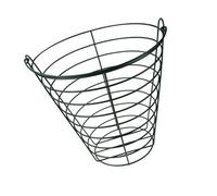 Greabuy Cesta de alambre de acero para golf, contenedor portátil ligero con asa para recuperar campos de golf sin esfuerzo, cesta de metal