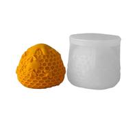 Greabuy Cilindro flexible de silicona para jabón artístico, diseño de panales