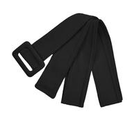 Greabuy Cinturón de cintura ancha para mujer, para abrigo, cortavientos, multicolor, cintura de invierno con hebilla y hebillas anchas, Negro, Talla única