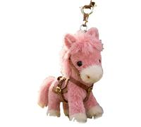 Greabuy Elegante decoración de caballo suave en estilos de símbolo de la suerte, maravillosa para abalorios de bolsa o regalo de vacaciones, a, Talla única