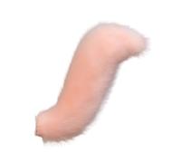 Greabuy Juego de accesorios de cosplay de gatos, diadema de pelo sintético, cola peluda para fiesta de Halloween y disfraz