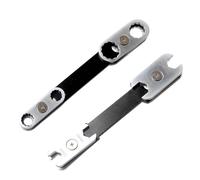 Greabuy Llave de vaso rápida herramienta multifuncional para reparación del hogar, accesorios de mantenimiento de automóviles, instalación de acero al carbono multi