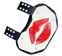 Greabuy Malla transpirable para fútbol con panel de espalda baja regulable, resistente a los impactos para entrenamiento, juego y práctica, placa trasera de fútbol regulable