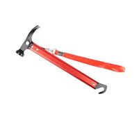 Greabuy Martillo de tienda con correa de sujeción, martillos de camping, mazos de mochilero, extractor de clavijas, martillo multifuncional para mazos de estaca
