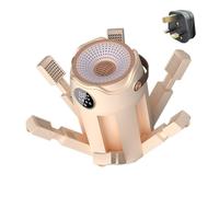 Greabuy Quiet Operations - Secador de botas multiusos, 6 puntas, textura eléctrica, plegable, para uso en casa, viajes, secado rápido, zapatos