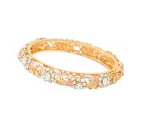 Greabuy Romance - Cadena de mano de aleación de Zn con diamantes de imitación brillantes, varios colores, One Size, como se describe