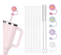 Greant 6 pajitas con 4 tapas de popote para vaso Hydro Flask de 32 onzas y 40 onzas