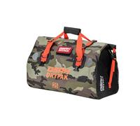 Greanthour Bolsa Seca Impermeable para Motocicleta,Cola de Equipaje Bolsa，Gran Espacio de Almacenamiento，los Hombros Adecuada para Ciclismo, Camping, Deportes Acuáticos(Selva, 25L)
