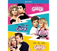 Grease 40th Anniversary Triple (Grease/Grease 2/Grease Live) [Blu-ray] [2018] [Region Free]