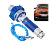 Grease Coupler - Lock Clamp Type Flat-Head | Automotive Lubricant Tips, For Professionals Mechanics Technicians Farm Equipment Cars Sedans Trucks Marine RVs Construction Site Garage