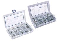 Grease Fittings - Juego de 110 accesorios de grasa métricos NPT 1/10.2 cm 1/20.3 cm M6 M8 M10 Kit recto 45 90 grados