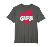 Grease Heart Camiseta, Hombre Tallas Grandes, Asfalto, 4X Alto