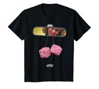 Grease Pink Ladies Dice Sandy In Mirror Kids Camiseta