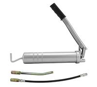 Grease Tool Coupler High Pressure 8000PSI Locking Grease Coupler with Flexible Hose for Manual Grease Filling Equipment Steel Tube 400CC Capacity Christmas Gifts