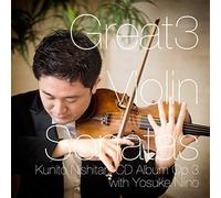 西谷国登 Great 3 Violin Sonatas / Kunito Nishitani CD Album Op.3 D00EM07566