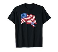 Great America Flag Apparel - American 1st Place Ribbon Camiseta