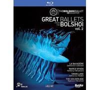 Great Ballets from The Bolshoi, Vol. 2 - La Bayadère / Marco Spada / Swan Lake (Bolshoi Ballet, 2013-2016) (4-DVD Box Set) (NTSC) [Blu-ray]