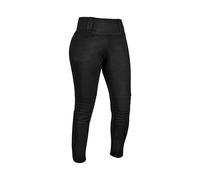 Great Bikers Gear - Mallas para Motocicleta y Moto, con Forro de, protección para Moto, con Armadura extraíble, (Pierna Corta), Diseño Negro., 6XL