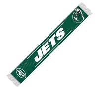 Great Branding Bufanda NFL New York Jets Fanschal Scarf HD Knitted Jaquard, verde