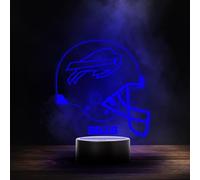 Great Branding Buffalo Bills NFL - Lámpara LED con diseño de casco, con 6 colores diferentes