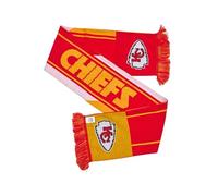 Great Branding Kansas City Chiefs NFL HD Jaquard Scarf Rojo Amarillo Bufanda