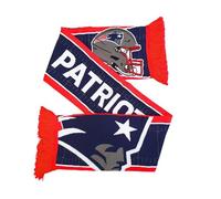 Great Branding New England Patriots NFL HD Jaquard Scarf Blue Red Schal