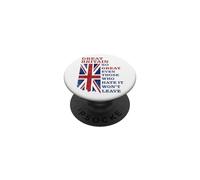 Great Britain - So Great Even Those Who Hate It Won’t Leave PopSockets PopGrip Adhesivo