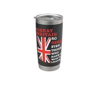 Great Britain - So Great Even Those Who Hate It Won’t Leave Vaso térmico de acero inoxidable de doble pared