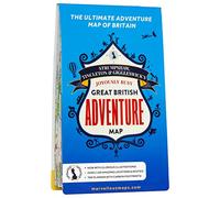 Great British Adventure Map | Updated for 2023 | Discover Britain | British Adventure Map & Guide | Holiday Planning | Days Out | British Geography (ST&G's Joyously Busy Great British Adventure Map)