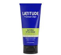 GREAT CLIPS LATITUDE Natural Style Cream | Hair Gel for Men | Low Hold + Low Shine | 5.1oz
