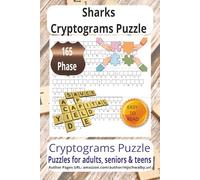Great Cryptogram Phase Puzzle Book: Great Puzzle Book with Easy-to-Read Print - Featuring fun word and phrase puzzles. Over 50 puzzles across 110 ... vacations, holidays, and relaxing moments.