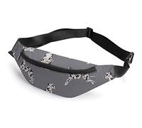 Great Dane Different of Dogs Fanny Pack, riñonera Deportiva para niños y Adultos para Hombres y Mujeres