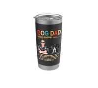 Great Dane Dog Dad Definition For Daddy Funny Fathers Day Vaso térmico de acero inoxidable de doble pared