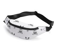 Great Dane Dog Great Dane Dog Fanny Pack, riñonera Deportiva para niños Adultos para Hombres y Mujeres