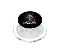 Great Dane Dog Patriotic American 4th of July Dogs Lovers PopSockets PopGrip para MagSafe
