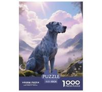 Great Dane, Juego De Puzzle 1000 Piezas, Ideal para Desarrollar Paciencia, Regalo O Decoración, Recomendado Desde 14 Años, Perro Mascota, 38x26cm/1000pcs