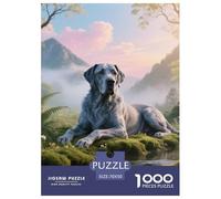 Great Dane, Juego De Puzzle De 1000 Piezas, Diseño Colorido Y Atractivo, Ideal para Familias O Amigos, Recomendado Desde 8 Años, Perro Mascota, 70x50cm/1000pcs
