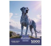 Great Dane, Juego De Rompecabezas De 1000 Piezas, Desafío Creativo Y Estimulante, Coleccionistas O Regalos, Recomendado Desde 10 Años, Perro Mascota, 70x50cm/1000pcs