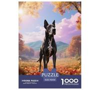 Great Dane, Juego De Rompecabezas De 1000 Piezas, Experiencia Educativa Y Entretenida, Ideal para Familias, Recomendado Desde 10 Años, Perro Mascota, 70x50cm/1000pcs
