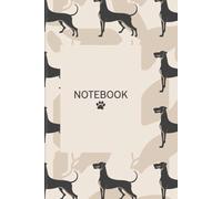 Great Dane Pattern - Dog Lover: 120-Page Lined notebook Featuring a Repeating Great Dane Design - Ideal for Dog Owners, Pet Lovers, and Everyday Note-Taking