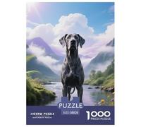 Great Dane, Puzzle De 1000 Piezas, Actividad Relajante Y Enriquecedora, Decoración O Recuerdo, Recomendado Desde 10 Años, Perro Mascota, 38x26cm/1000pcs